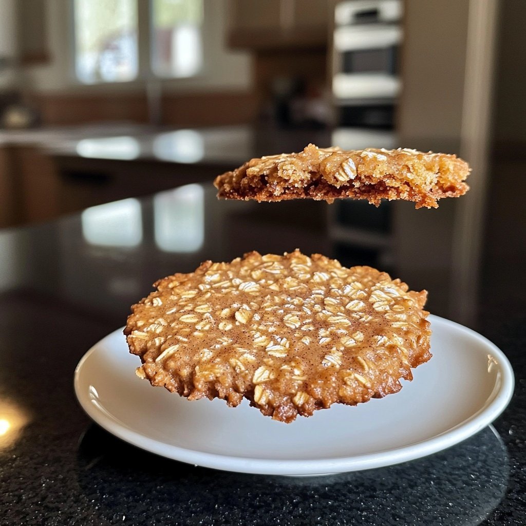 Knusprige Haferflocken Kekse – gesund & ohne Zucker