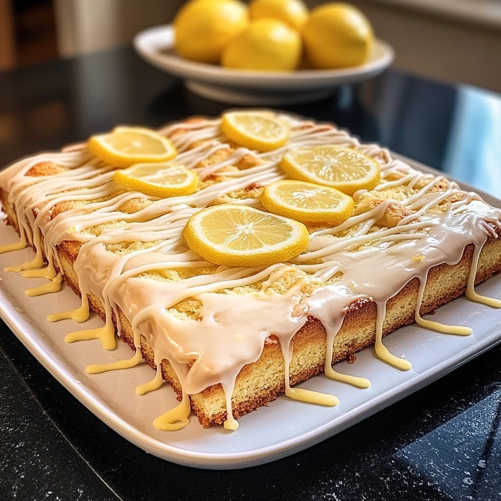 Saftiger Zitronenkuchen