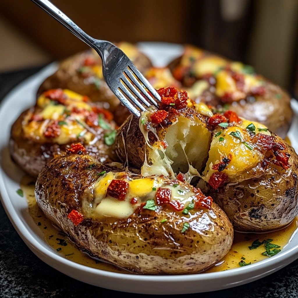 Ofenkartoffeln mit Paprika
