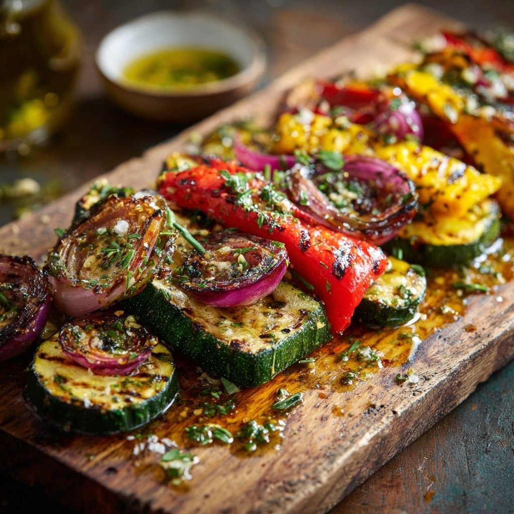 Grillgemüse Mit Kräuter Marinade