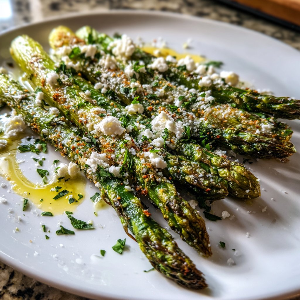 Grüner Spargel Mit Feta