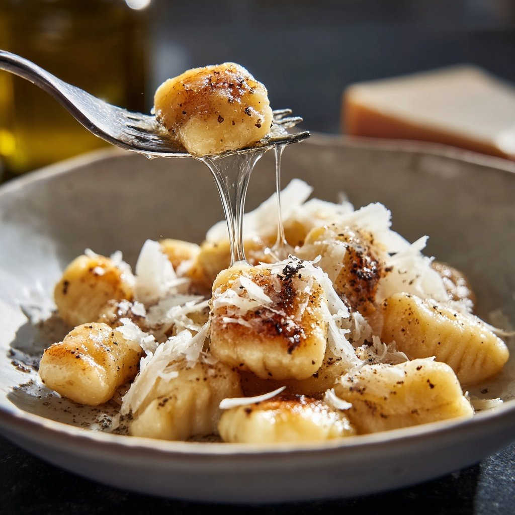 Gnocchi mit Trüffelöl und Parmesan