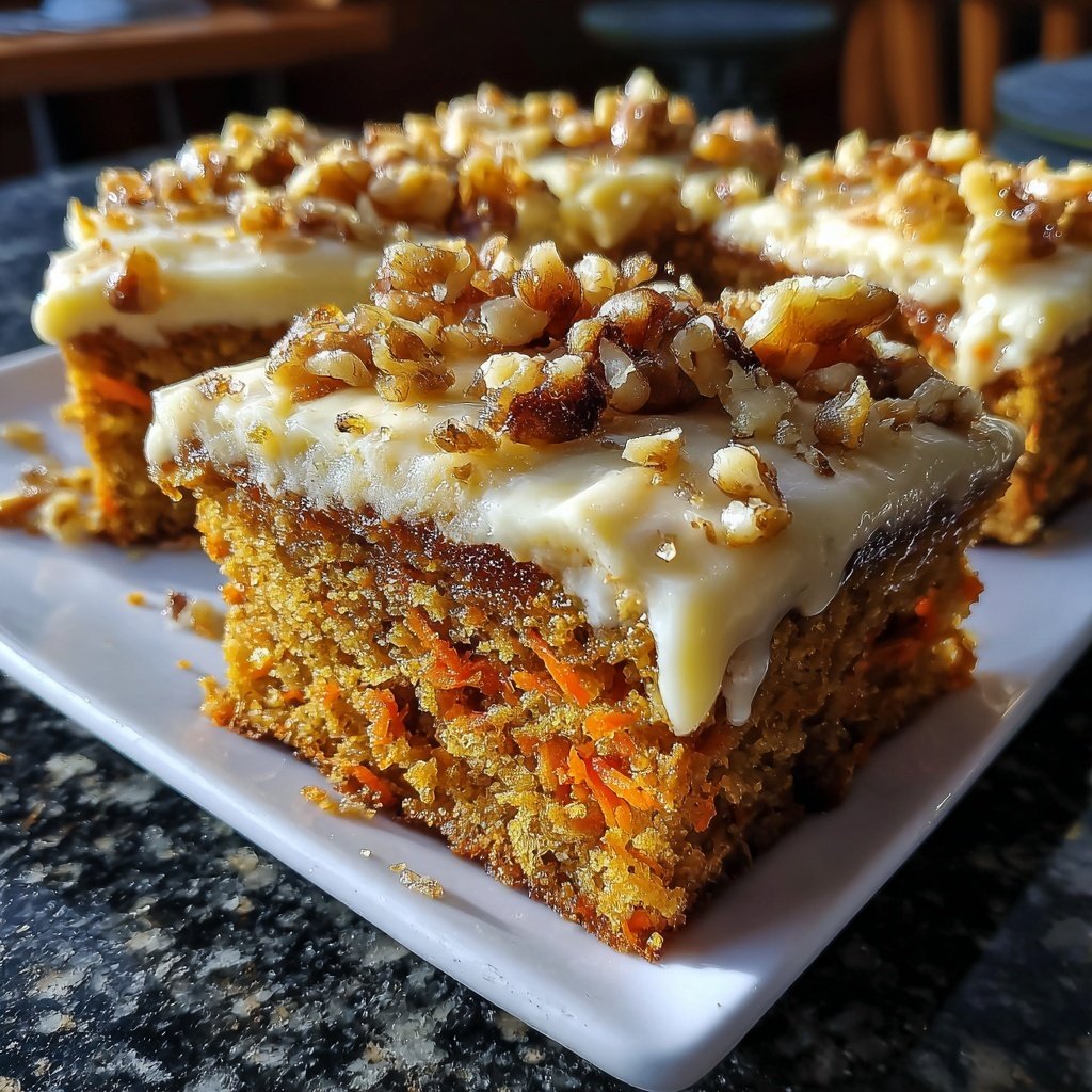 Karottenkuchen Saftig Vom Blech