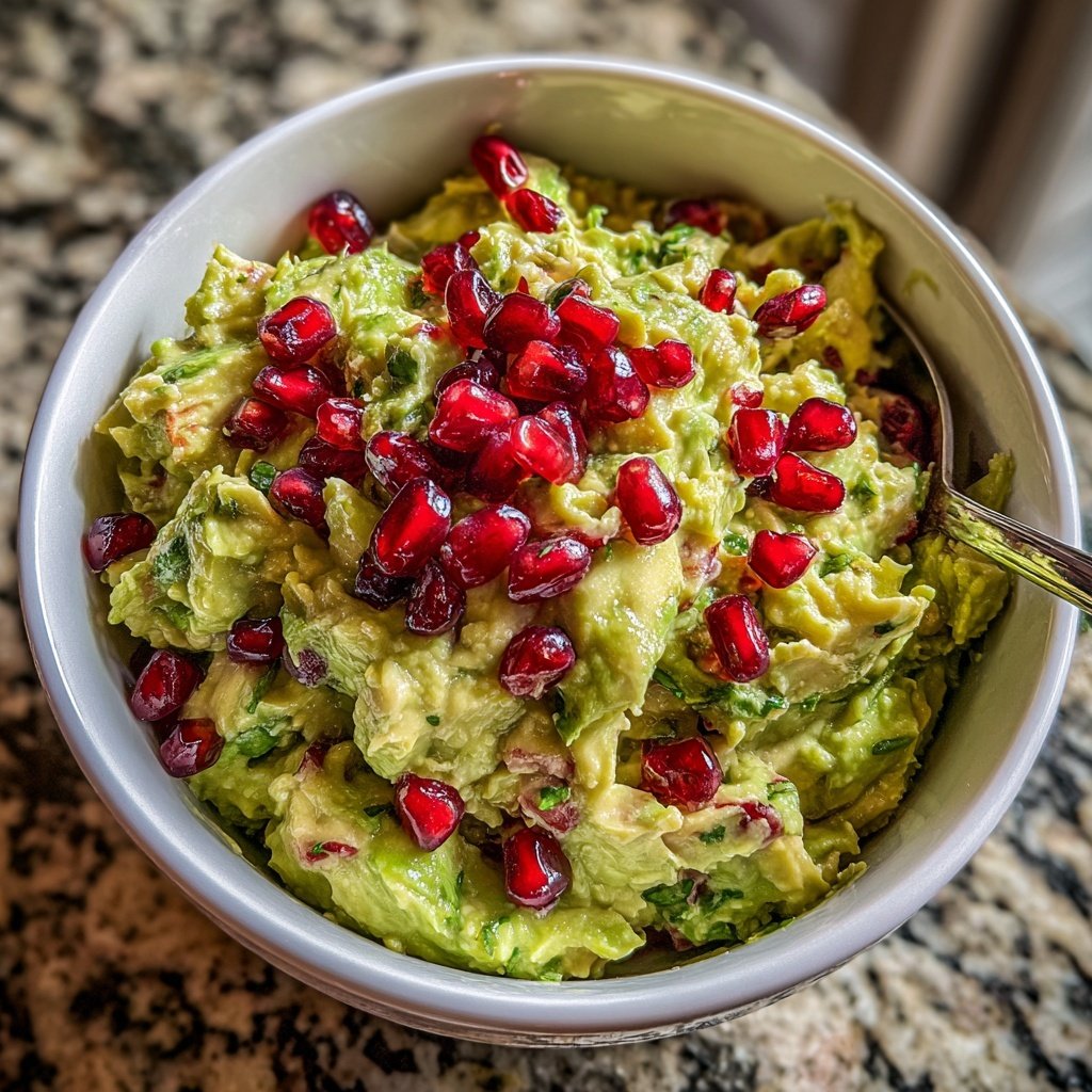 Avocadosalat mit Granatapfel